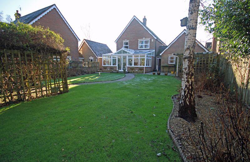 Rear of property