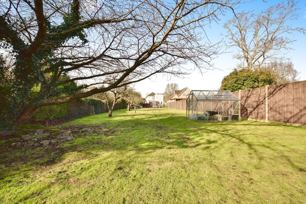 Large Private Rear Garden