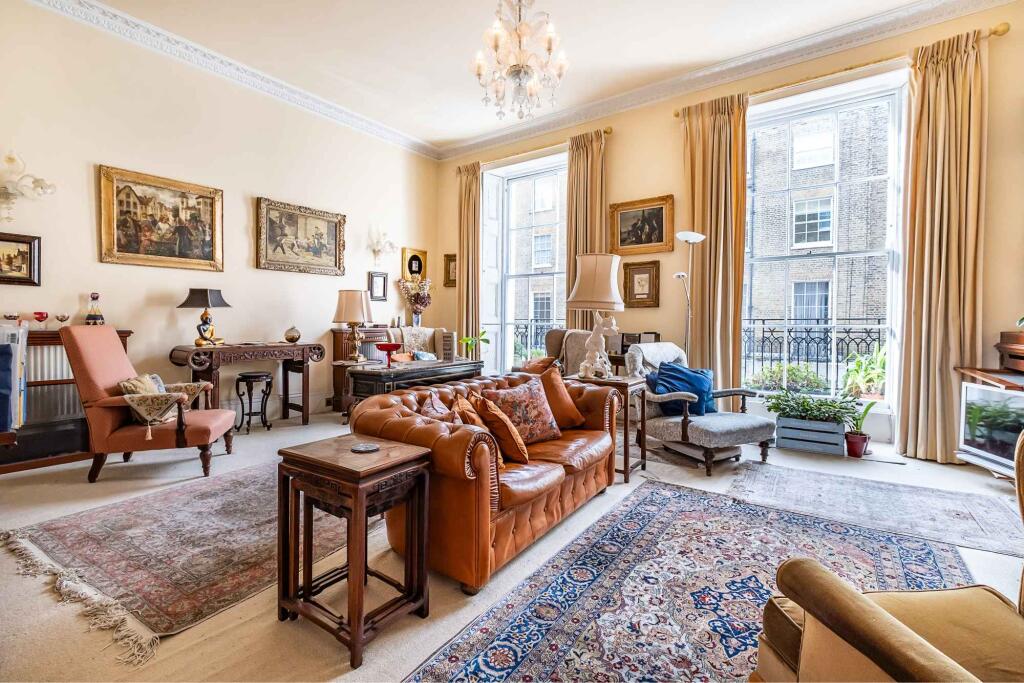 First Floor Reception Room High Ceilings and Dual Aspect