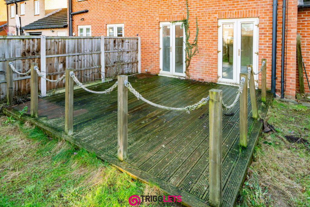 Rear garden
