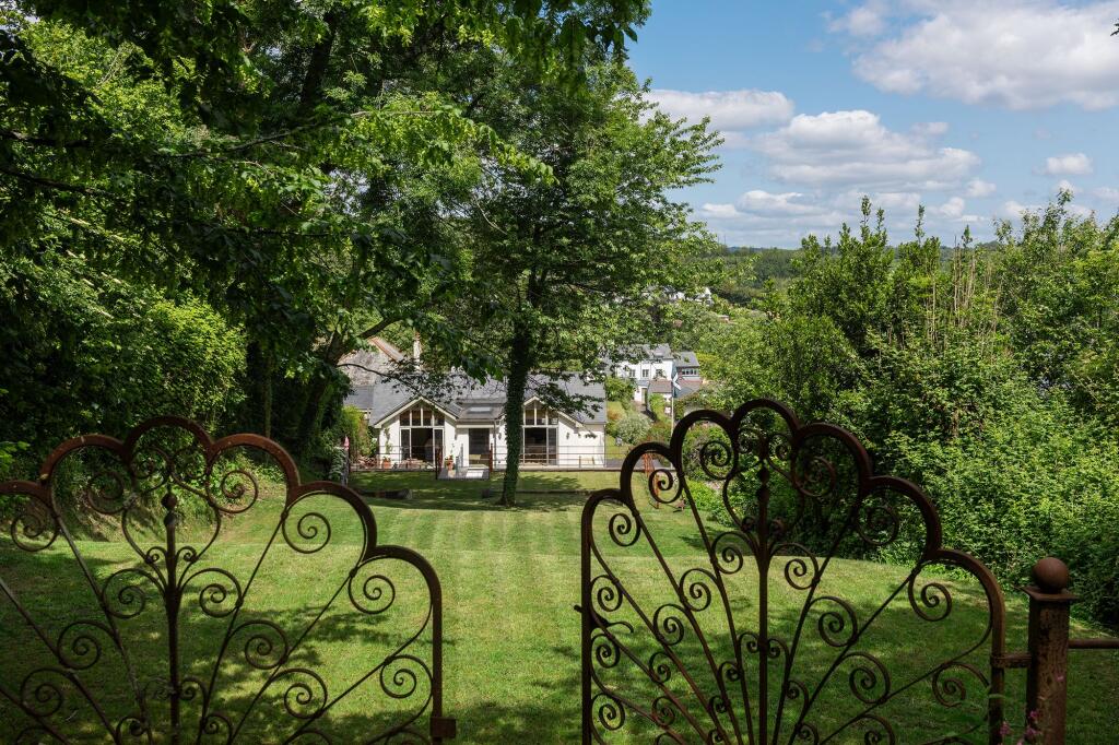 Yew Tree Cottage Rear Garden, Dittisham
