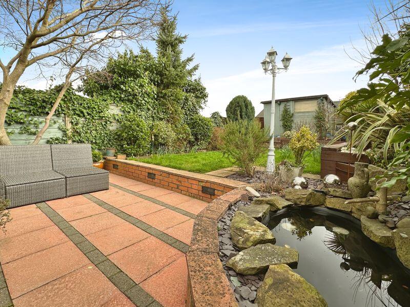 Rear garden