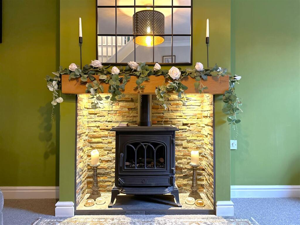 Complementary Feature Fireplace 304