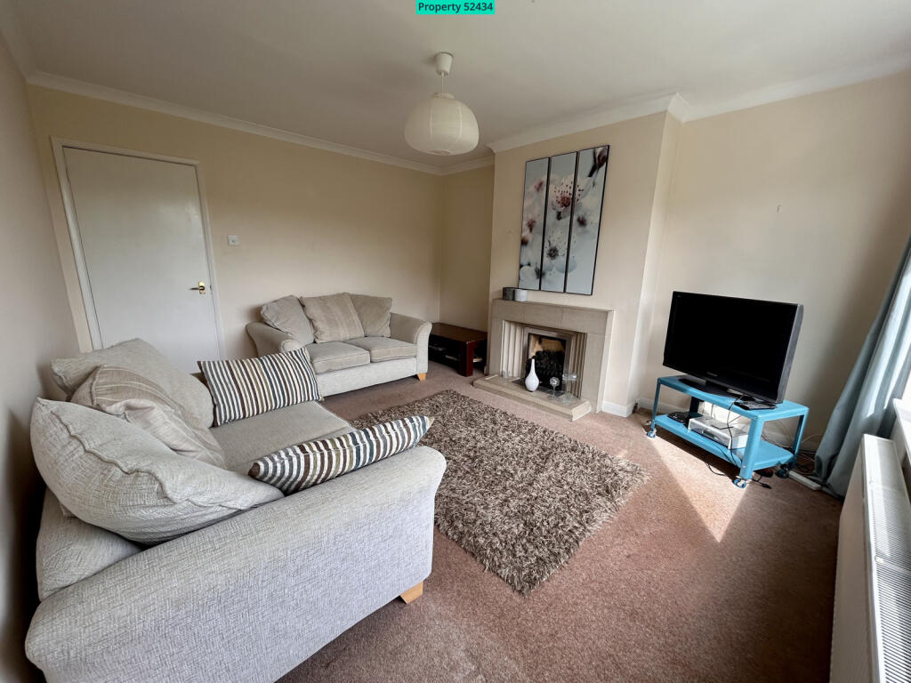 Living Room with Fireplace