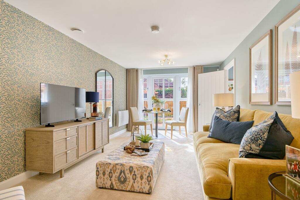 Show home living room