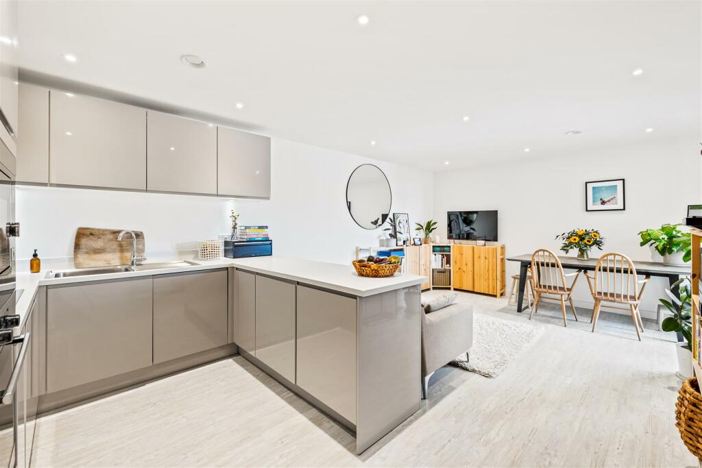 Kitchen/Living/Dining Area
