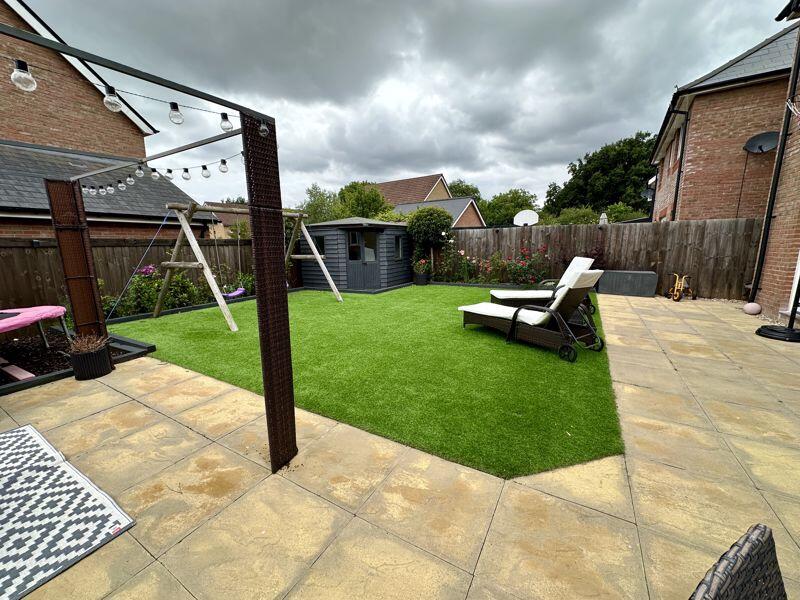 Rear garden