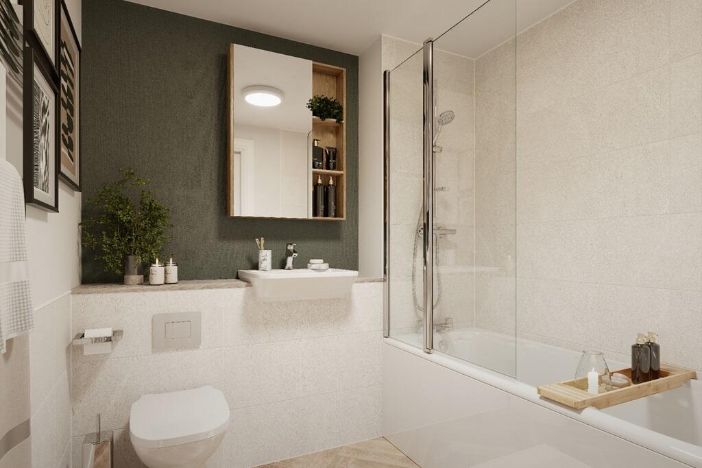 Stylish and modern bathroom