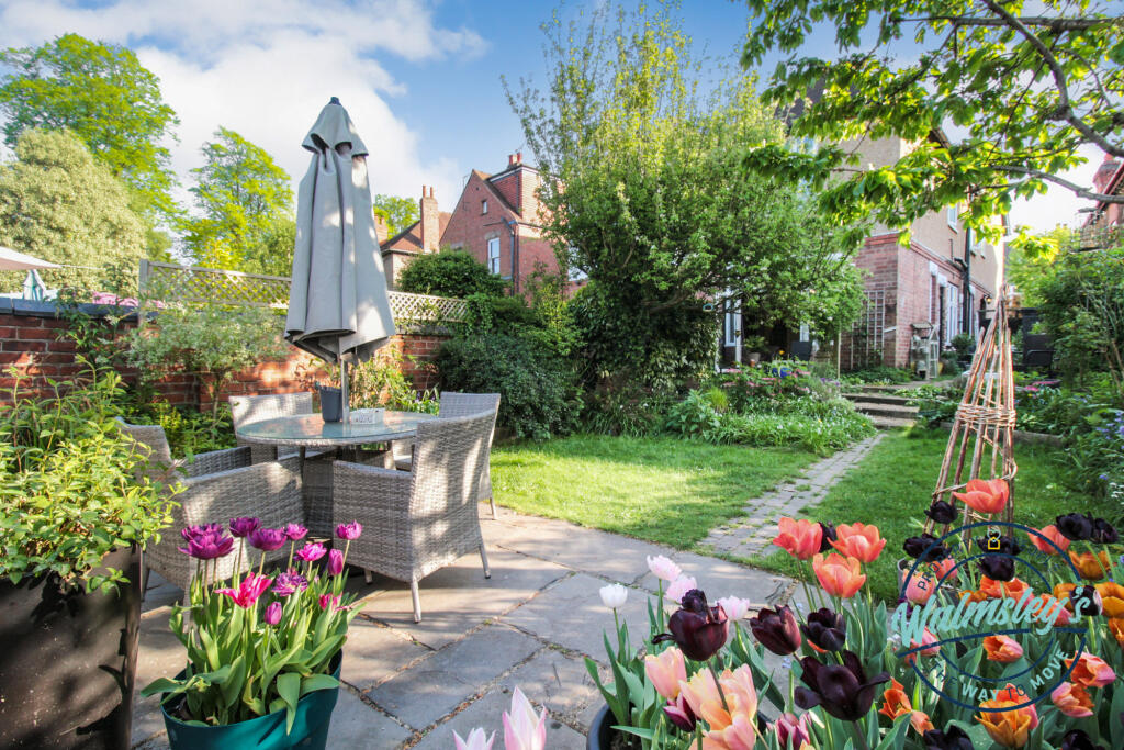 Rear gardens