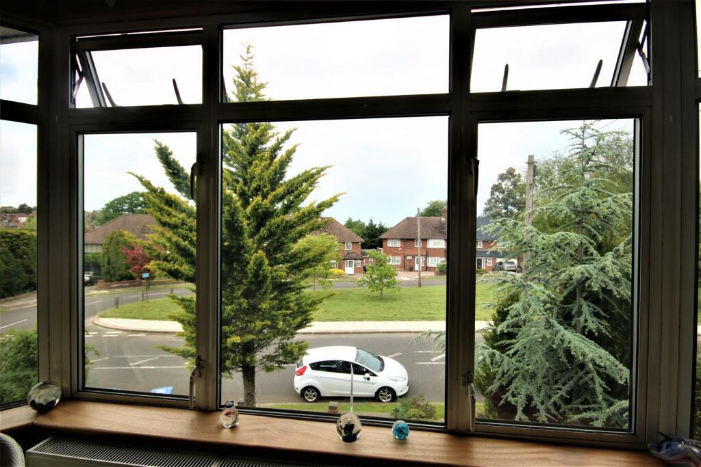 ATTRACTIVE OUTLOOK FROM BEDROOM 1: