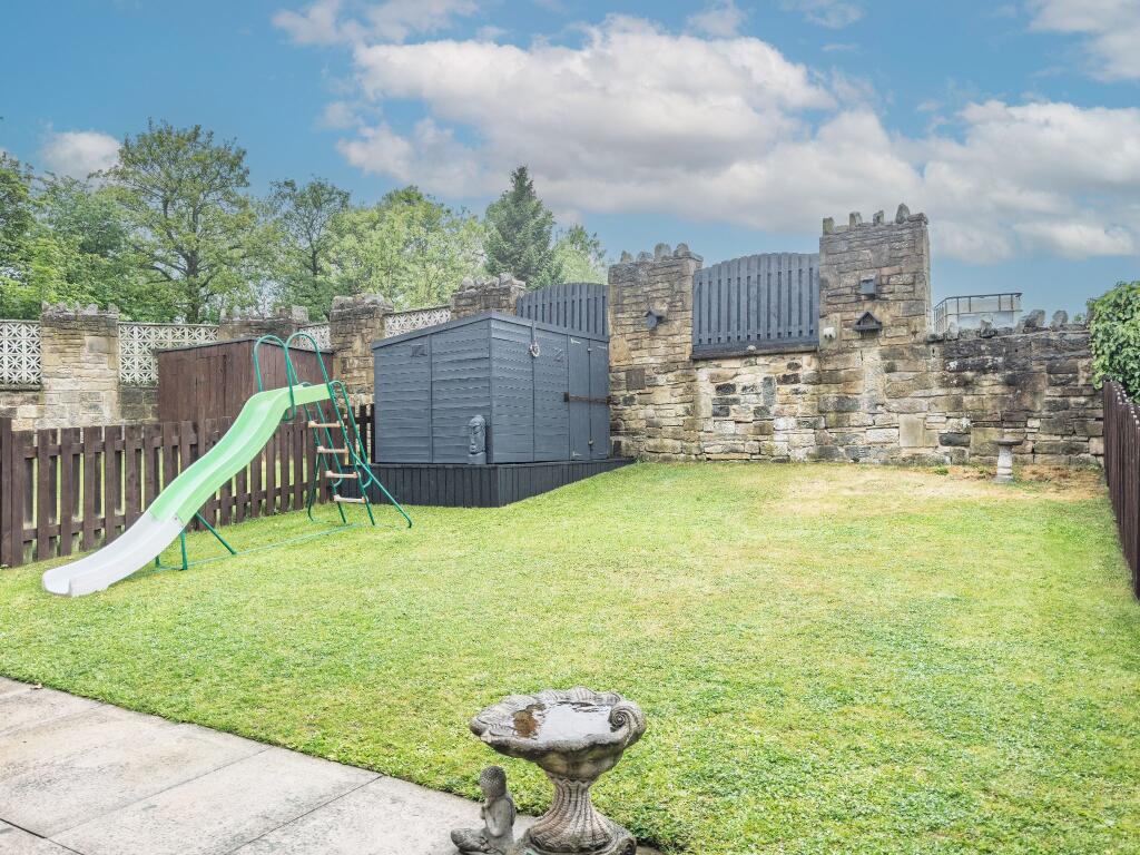 Rear garden