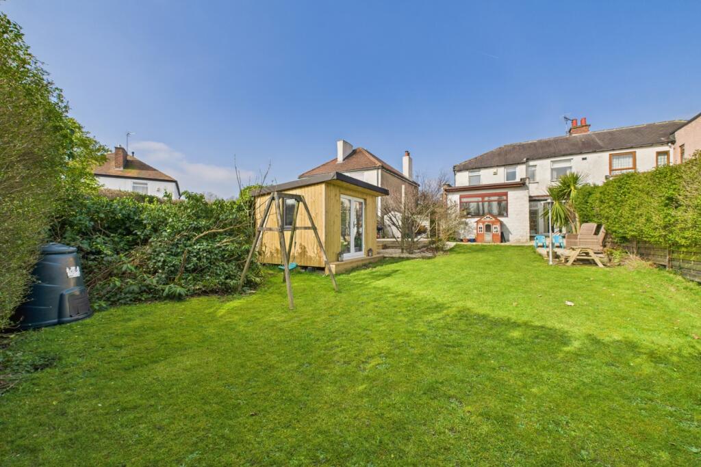 Rear garden