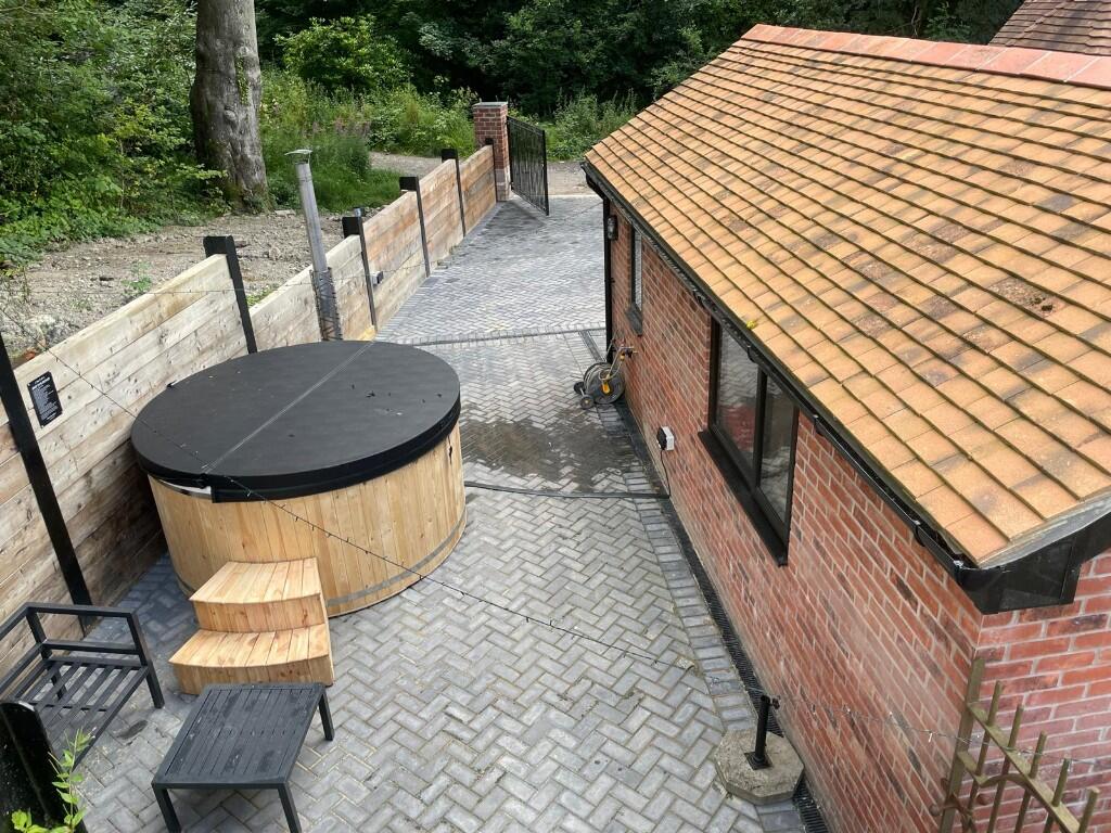 Paved Garden Area