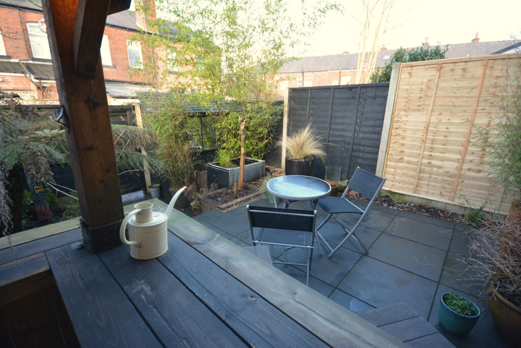 Rear garden