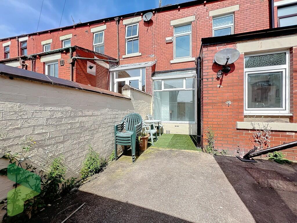 Yard and rear ele...