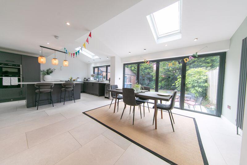 Kitchen and dining area