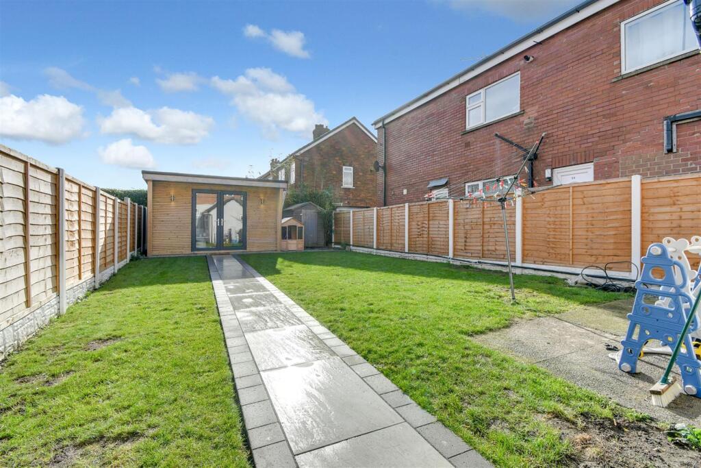 Rear garden