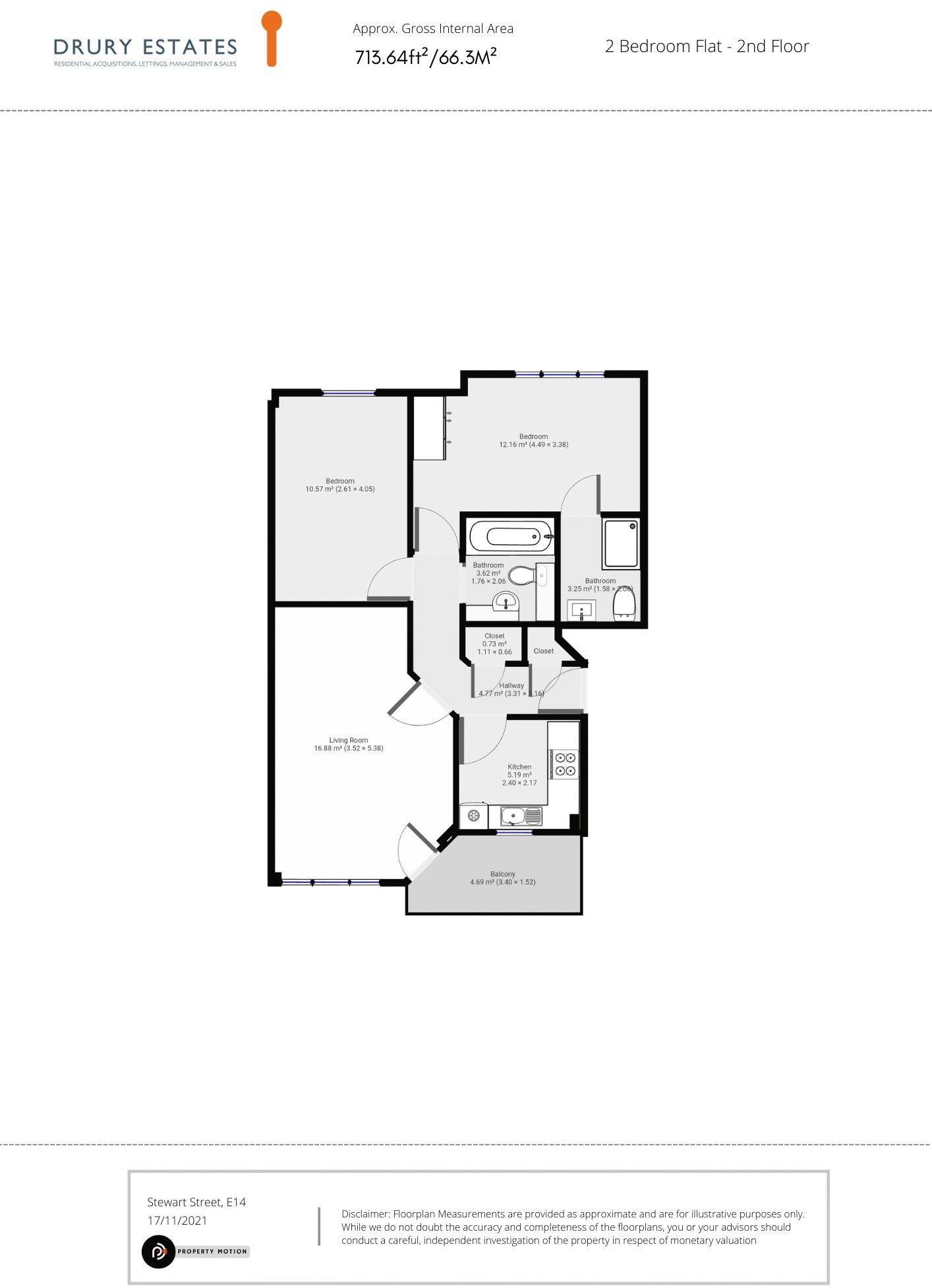 Galleons View, Stewart Street, London E14