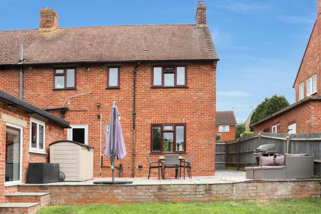 View of the patio for entertaining