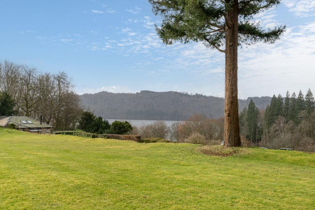 Lake view from Lowera Cottage