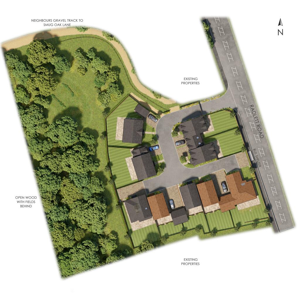 Acer Close aerial view