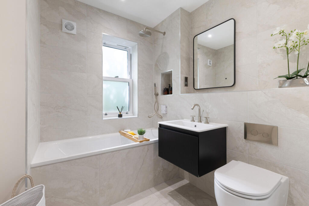 Show home bathroom