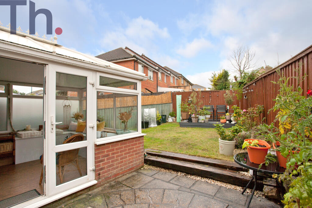 Rear Garden &amp; Conservatory