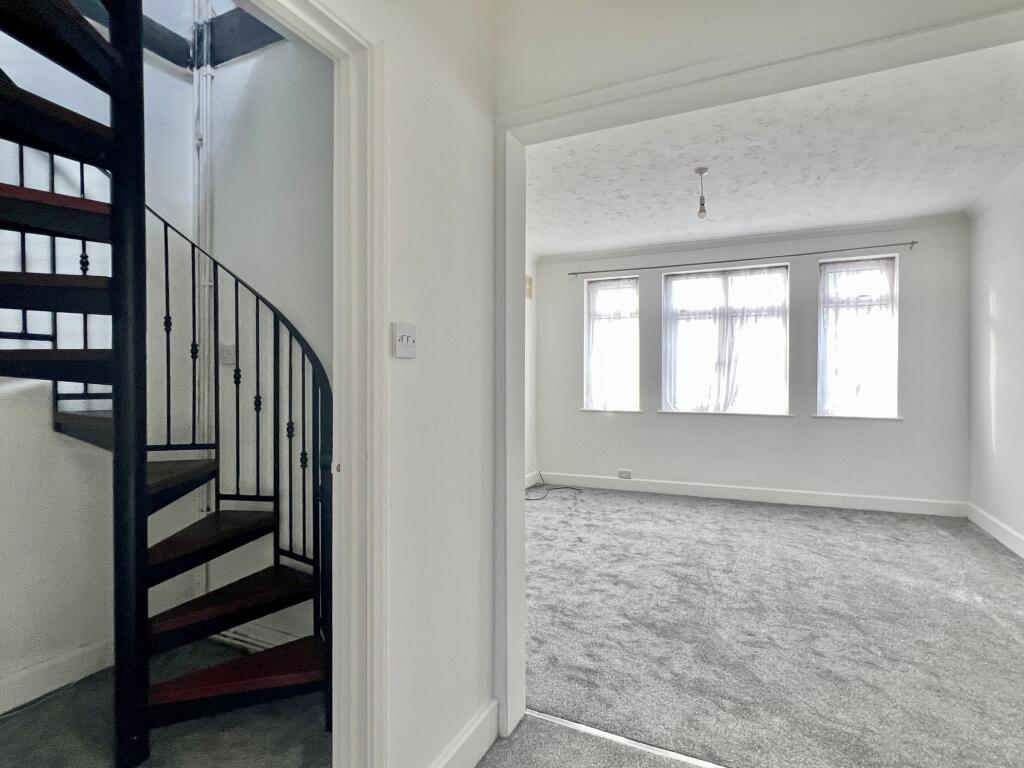 42 Belvedere Road living room and stairs