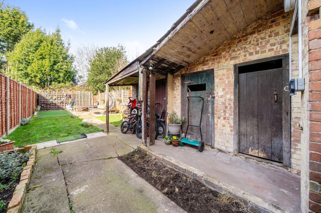Rear garden