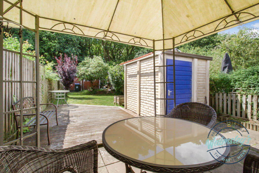 Patio &amp; electric to outhouse