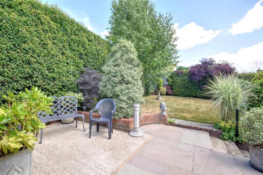 Rear garden