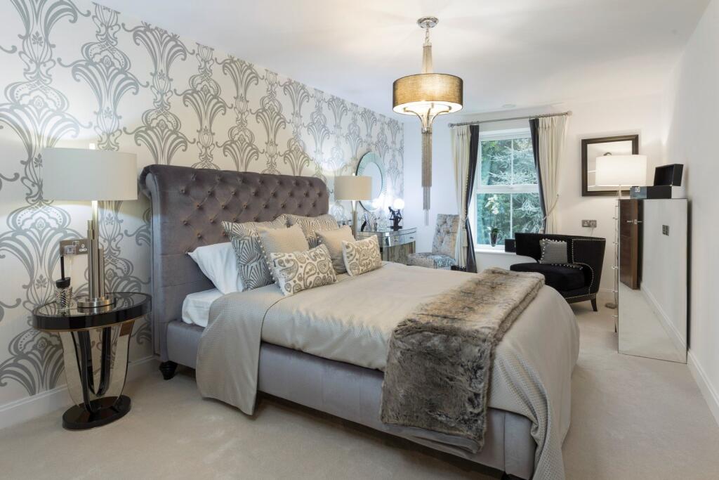 Show home master bedroom