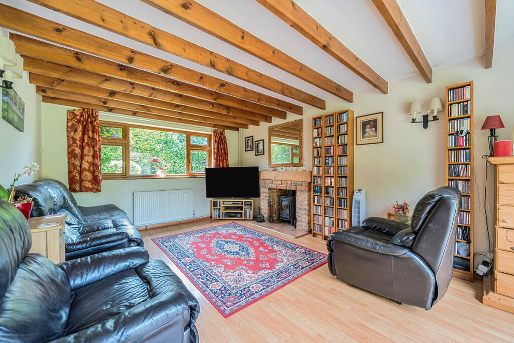 Living Room with multi fuel burning stove