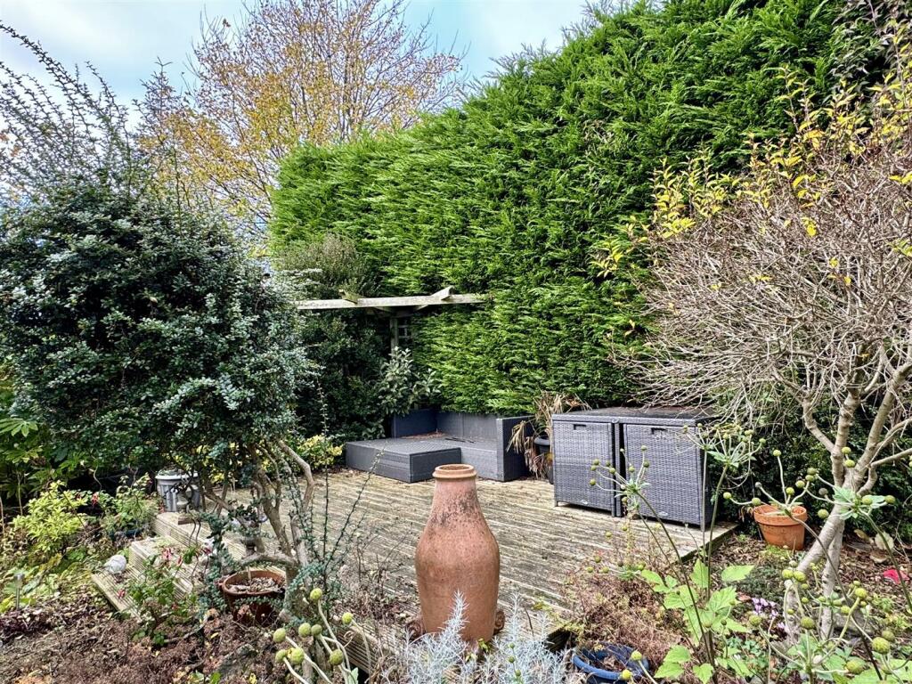 Rear garden