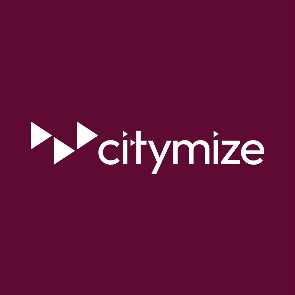 Citymize Logo - Front postion - Dark background (2