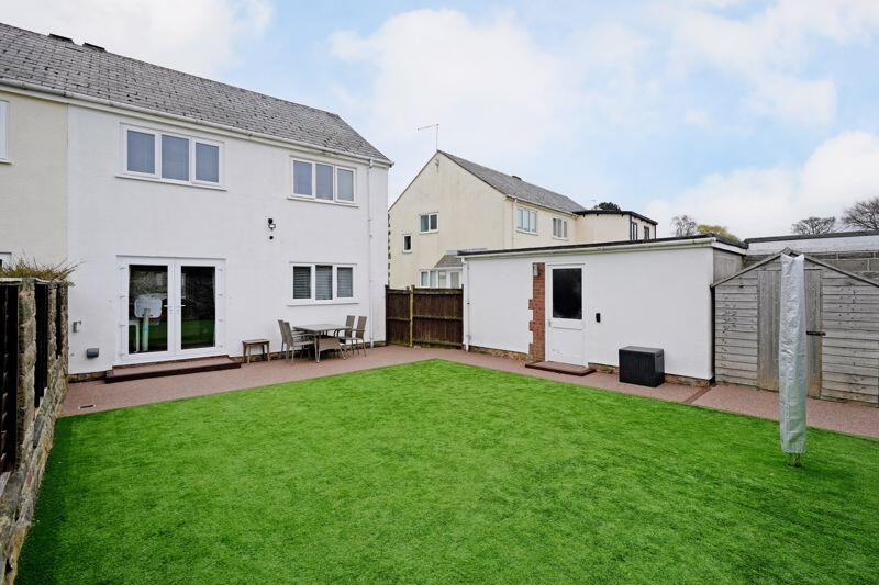 Rear of Property &amp; Garage