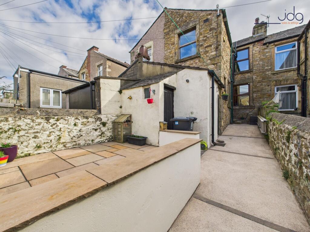 Rear of the property