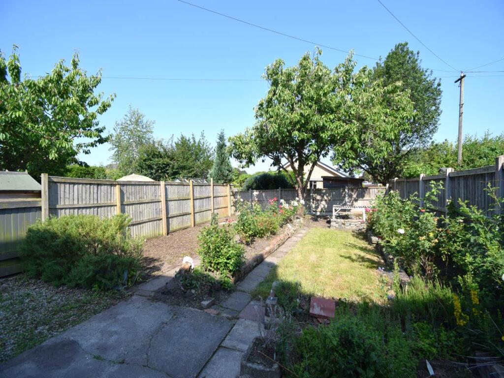 Rear garden