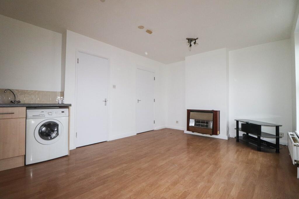 Open plan living/bedroom