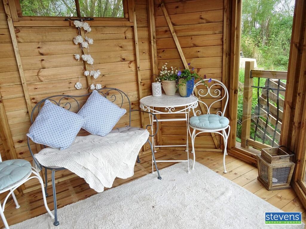 interior of summer house