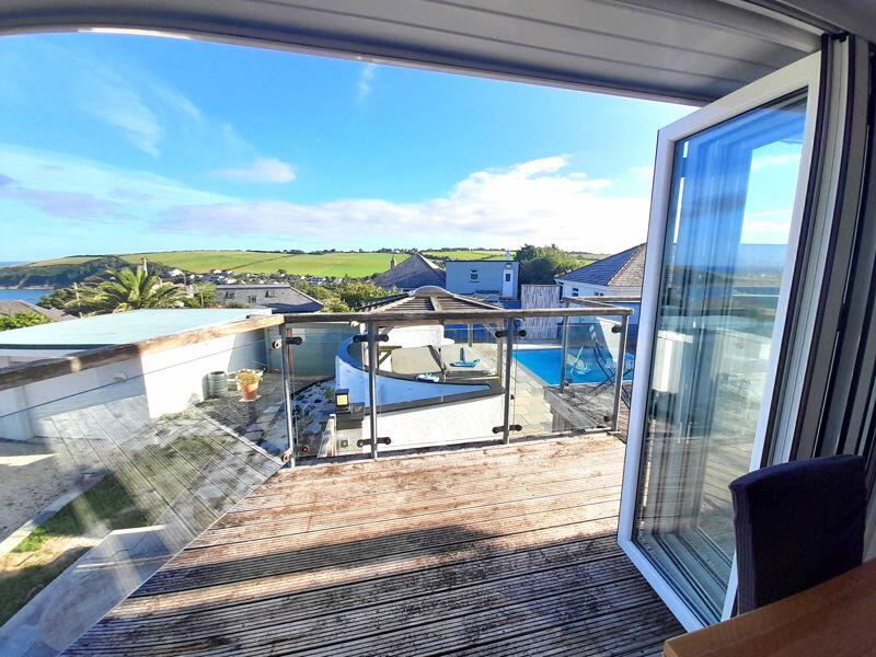 Bi Fold Doors to Balcony and Views