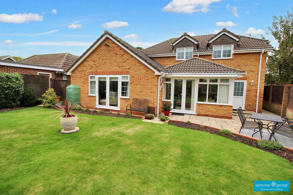 Rear of Property