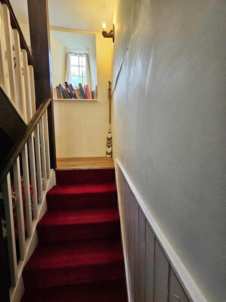 First set of stairs