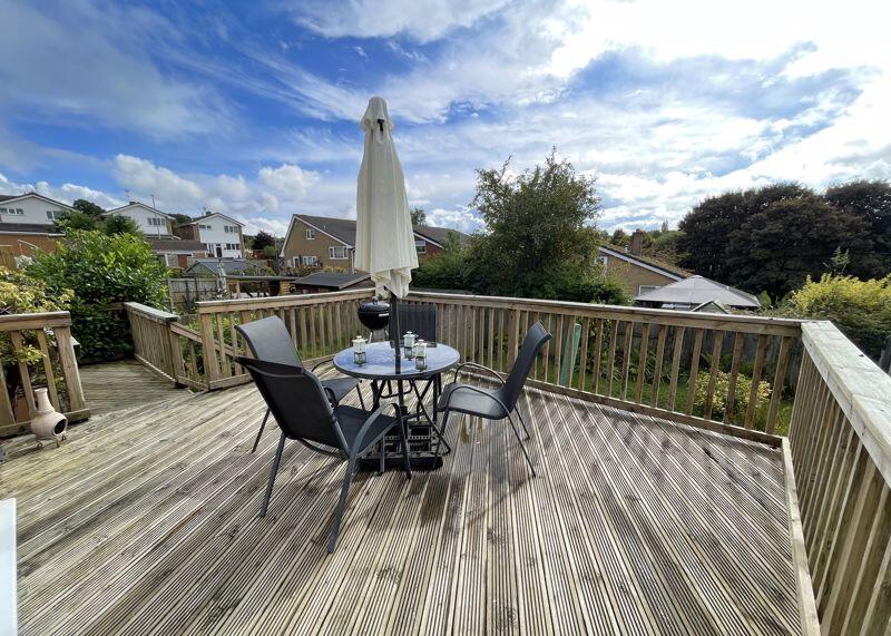 Rear Raised Decked Area 