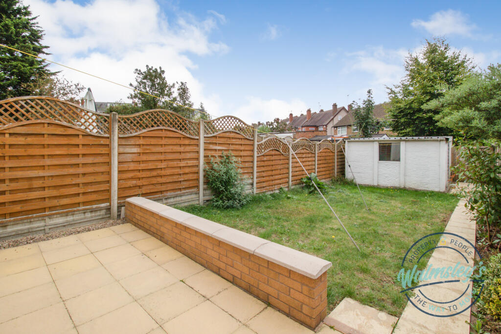 Rear South facing gardens
