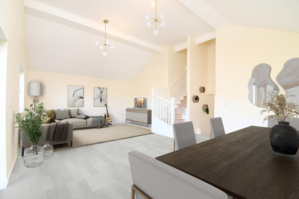 STAGED Lounge to Dining