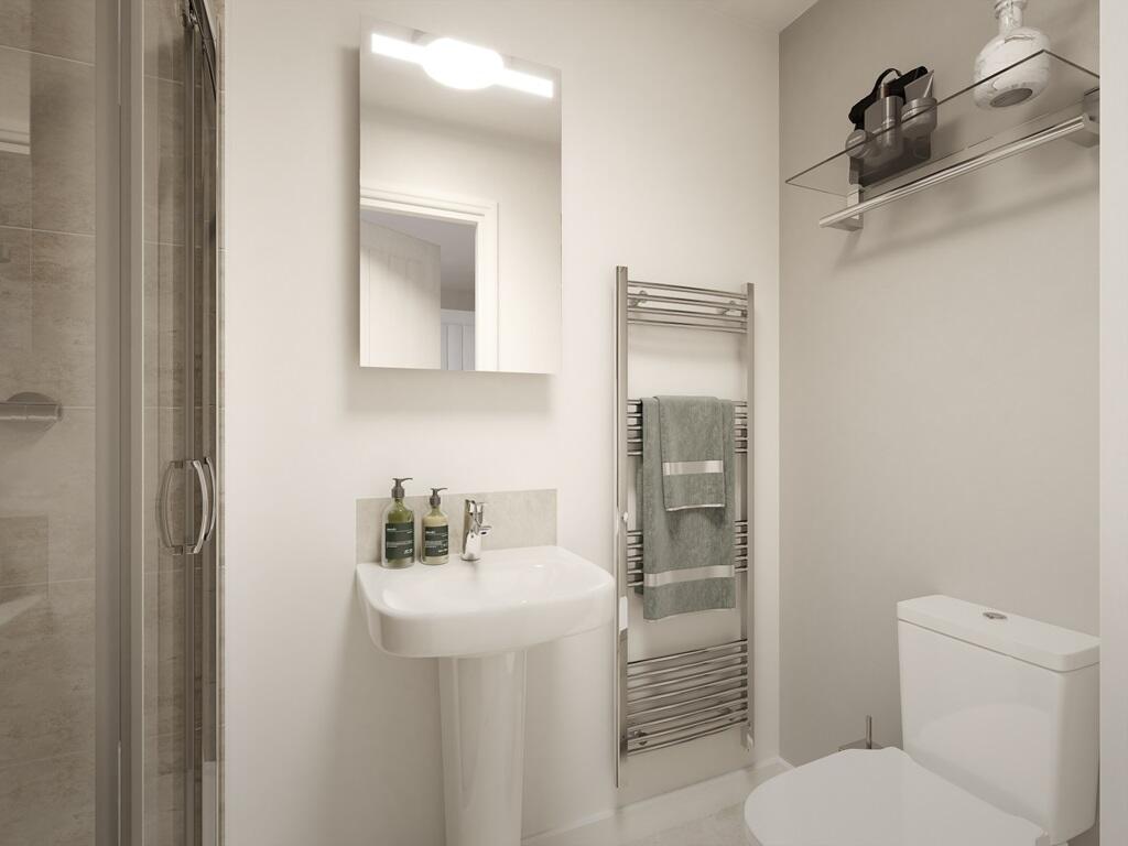 The main bedroom features an en suite for added luxury