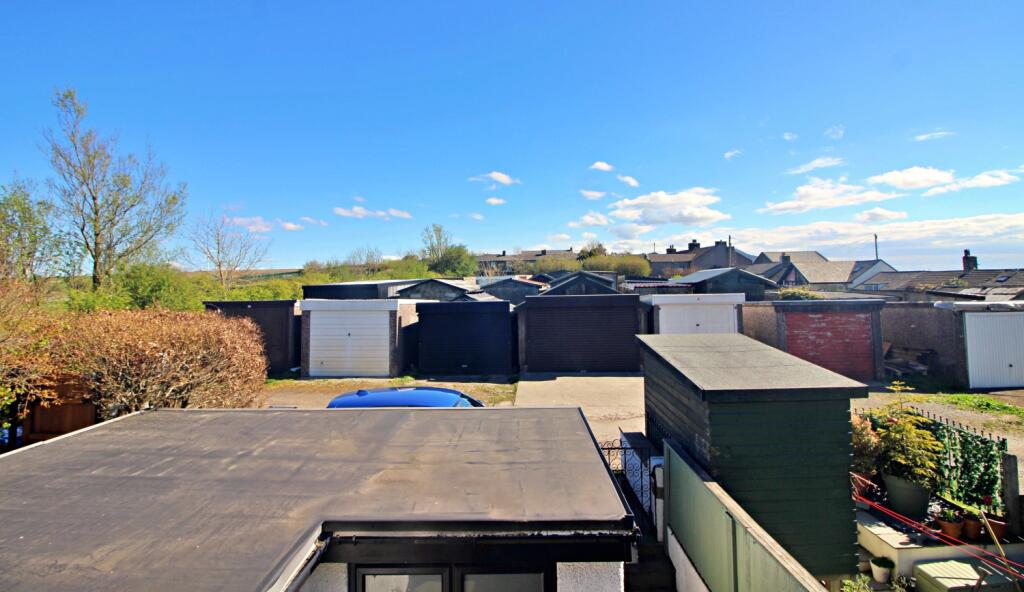 View from rear Bedrooms