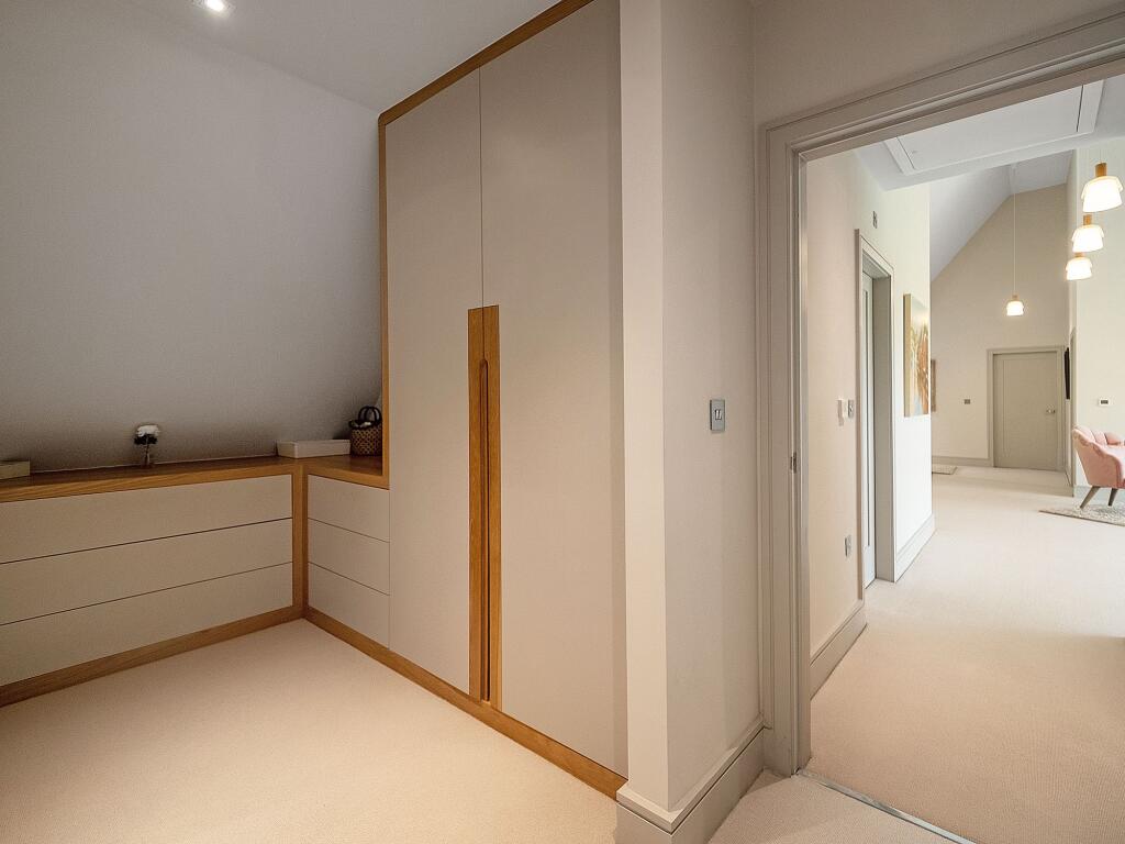 Master dressing room