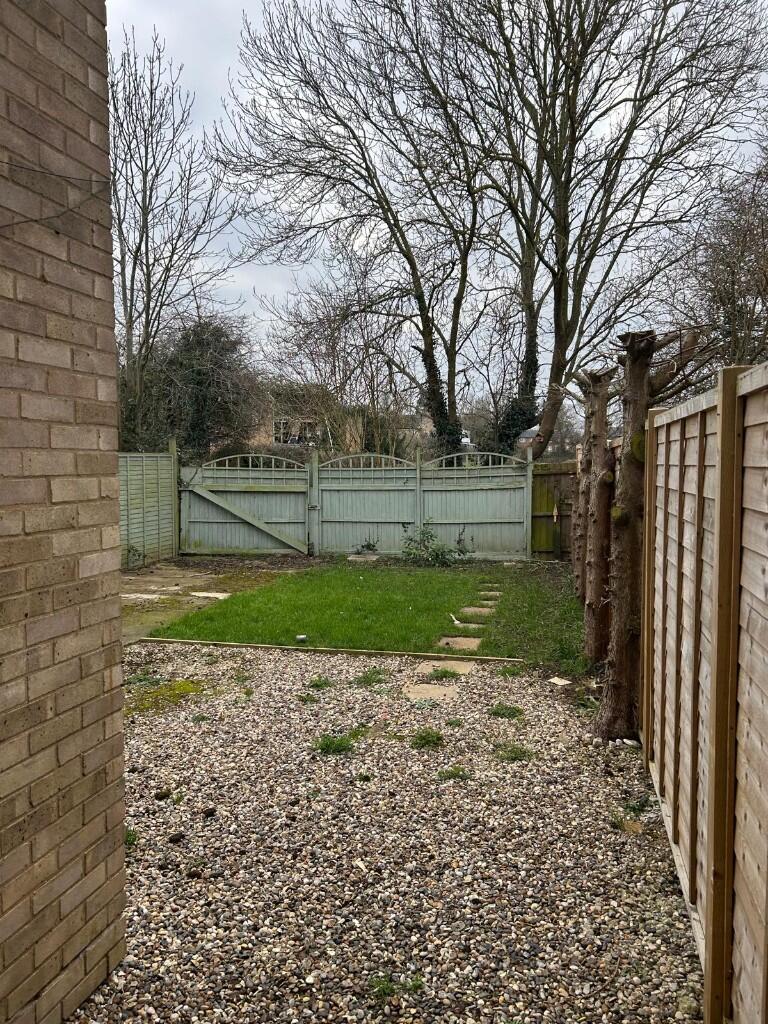 Rear garden